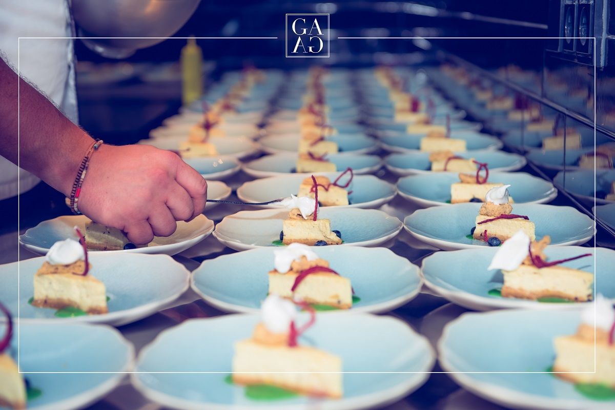 Für die Corporate Events können Sie wählen zwischen Flying Fingerfood, Buffet oder einem gesetzten Menü